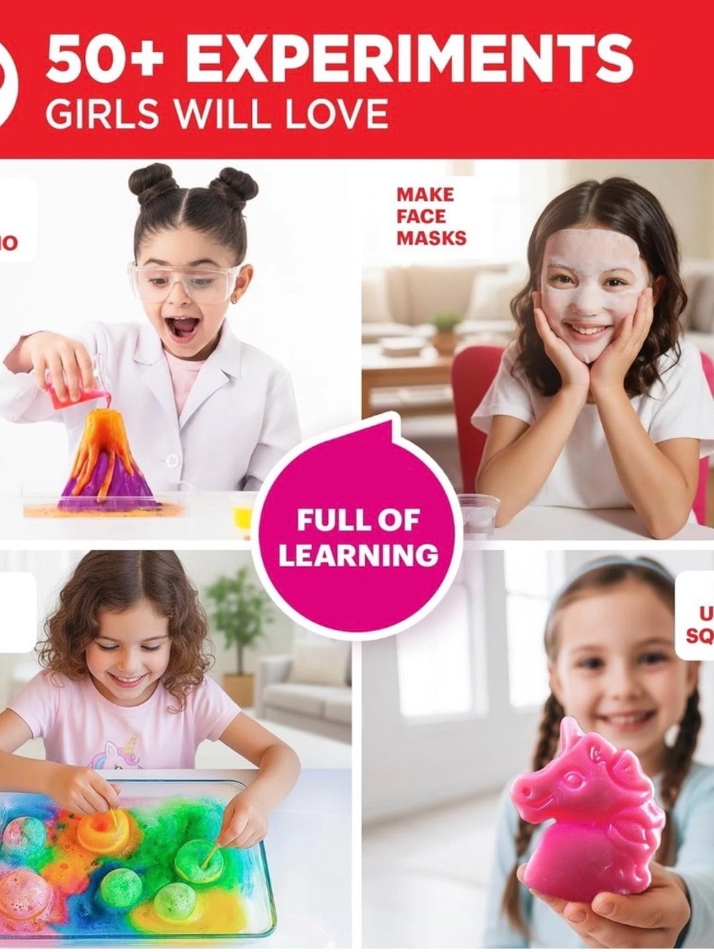 Girls' First Science Kit - Pink Starter Series - Picture 3 of 9